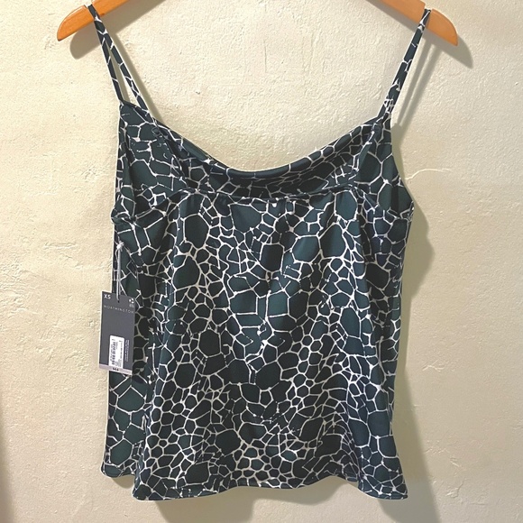 Tank Top Blouse Abstract Pattern Size XS - Picture 5 of 7